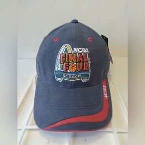 NCAA Final Four 2005 St Louis Strapback Hat Cap Basketball Navy Red New w/Tags